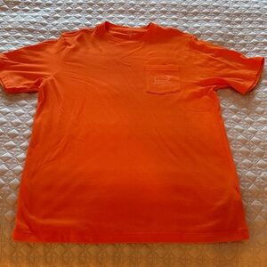 Vineyard Vines Orange Crewneck Tee - Youth XL (18)